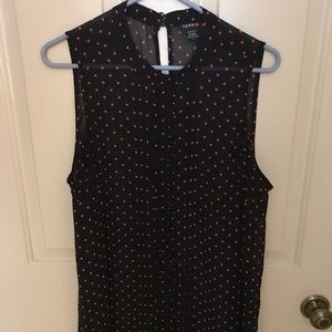 Torrid Sheer Top with Ruffle